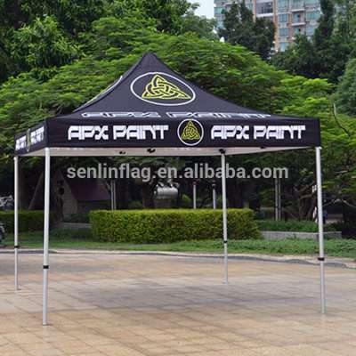 Quick logo structure design container tent, pop up gazebo tent