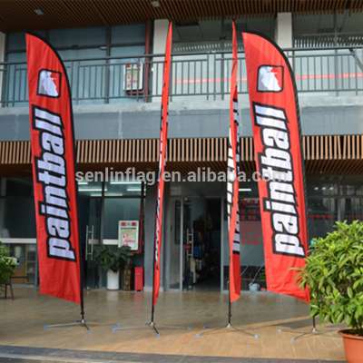 OEM rainbow sale red white blue real estate feather flag