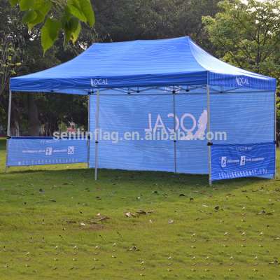 set up steel frame cheap portable commercial tent