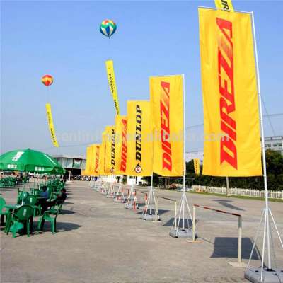 5M Height Polyester Water Injected Flag